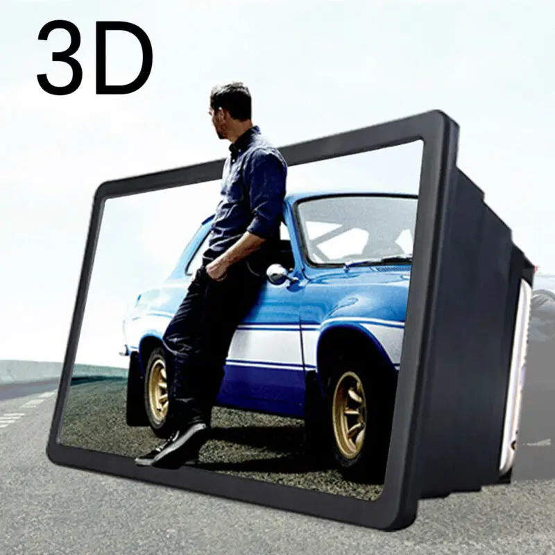 New Magnifier Eyes Protection Display Folding 3D Screen Mobile Phone Amplifier Cellphone Holder Enlarged Expander Stand