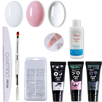 

8pcs/set Professional Acrylic Liquid Clipper Primer File Nail Art Tips Tool Brush Tools Set Kit corta cuticula manicure sullmar