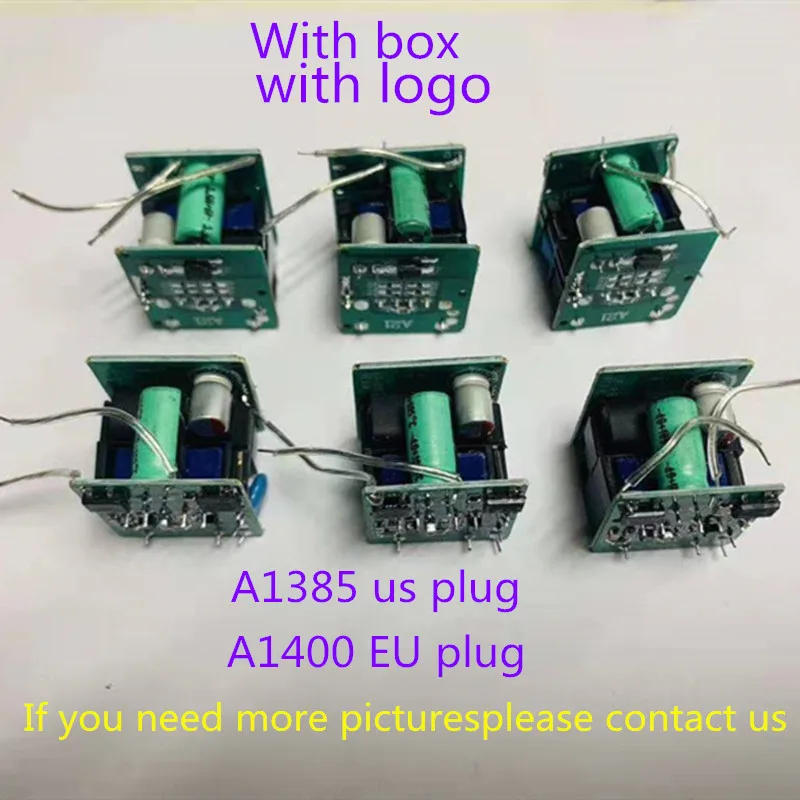 100 шт./лот, оригинальное качество, A1400, USB адаптер питания, 5 В, 1 А, ЕС, вилка, адаптер для ip X Xs max 6, 7, 8 Plus, с розничной упаковкой