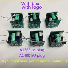 100 шт./лот, оригинальное качество, A1400, USB адаптер питания, 5 В, 1 А, ЕС, вилка, адаптер для ip X Xs max 6, 7, 8 Plus, с розничной упаковкой