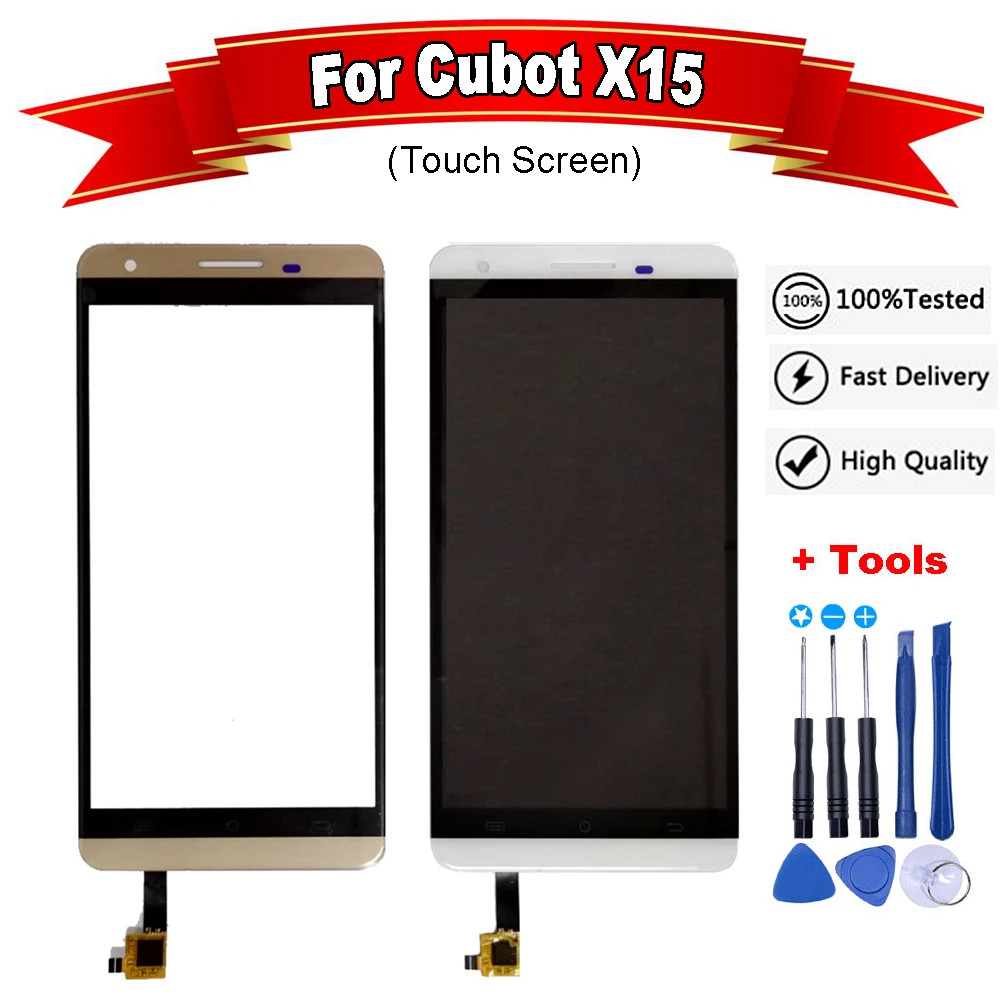 

5.5"Touch Screen for Cubot X15 Perfect Repair Parts Touch Panel 5.5 inch +Free Tools