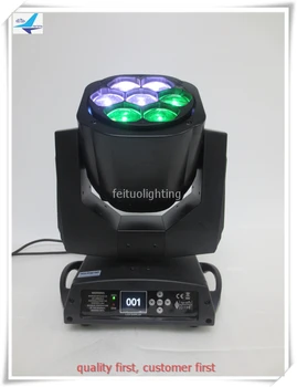 

4/lot Bee Eye Zoom Led Moving Head 4in1 Rgbw 7x15w beam zoom wash 3 in 1 lyre moving head dmx light