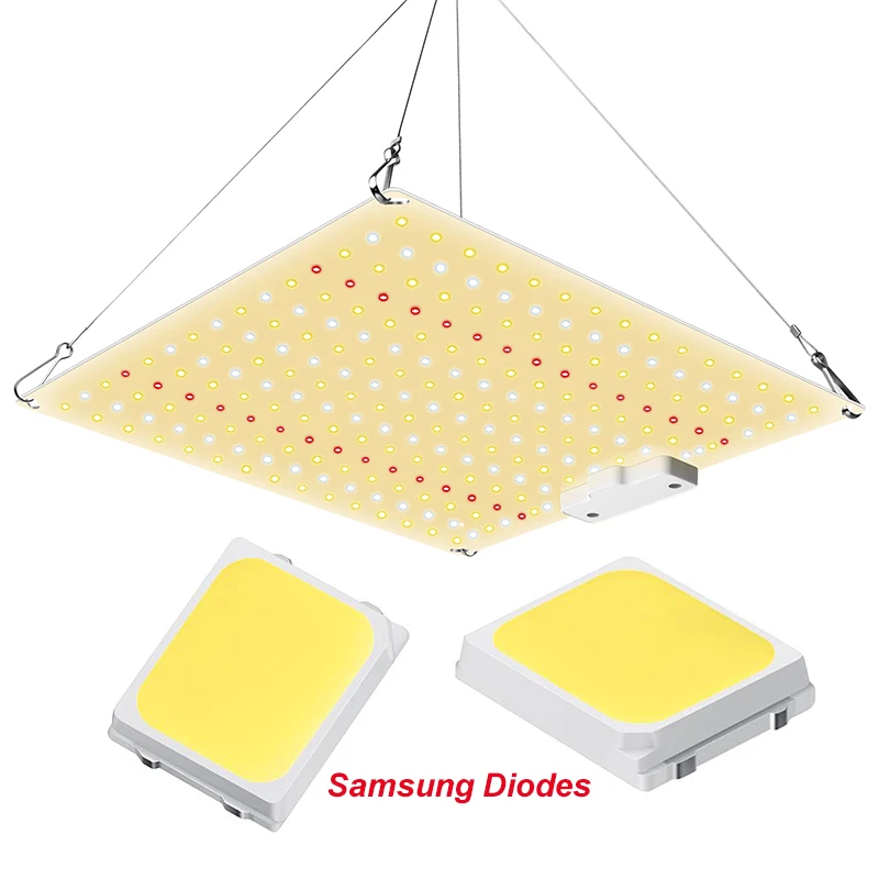 Led Grow Light Samsung Diodes 225pcs Chip Full Spectrum 600w 3000k