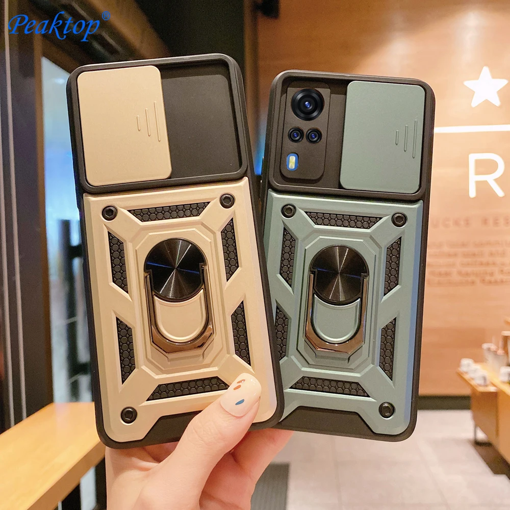 Противоударный чехол для VIVO Y51 Y51A Y31 Y53S Y20 sG Y20A Y12 Y15 Y17 нажимная защита камеры