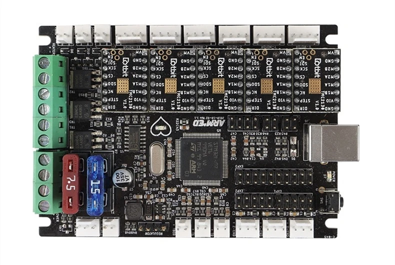 32 бит Marlin 2,0 Arduino Armed STM32 плата+ 5 шт. TMC2130 драйверы для Prusa I3 MK3S MMU2s части 3d принтера