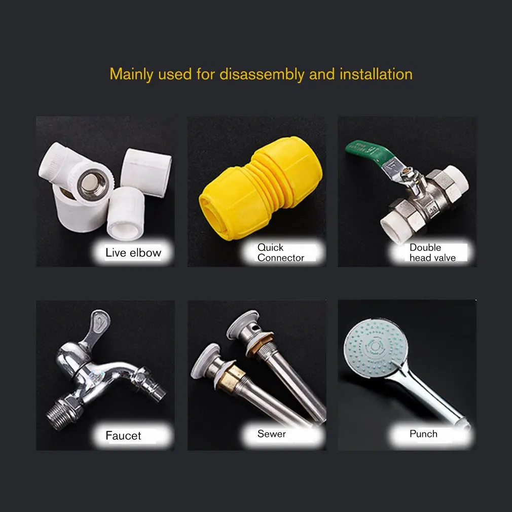 Aluminum Alloy Multifunctional Hand Tool Adjustable Spanner Universal Key Nut Wrench Home Use Hand Tools Multitool