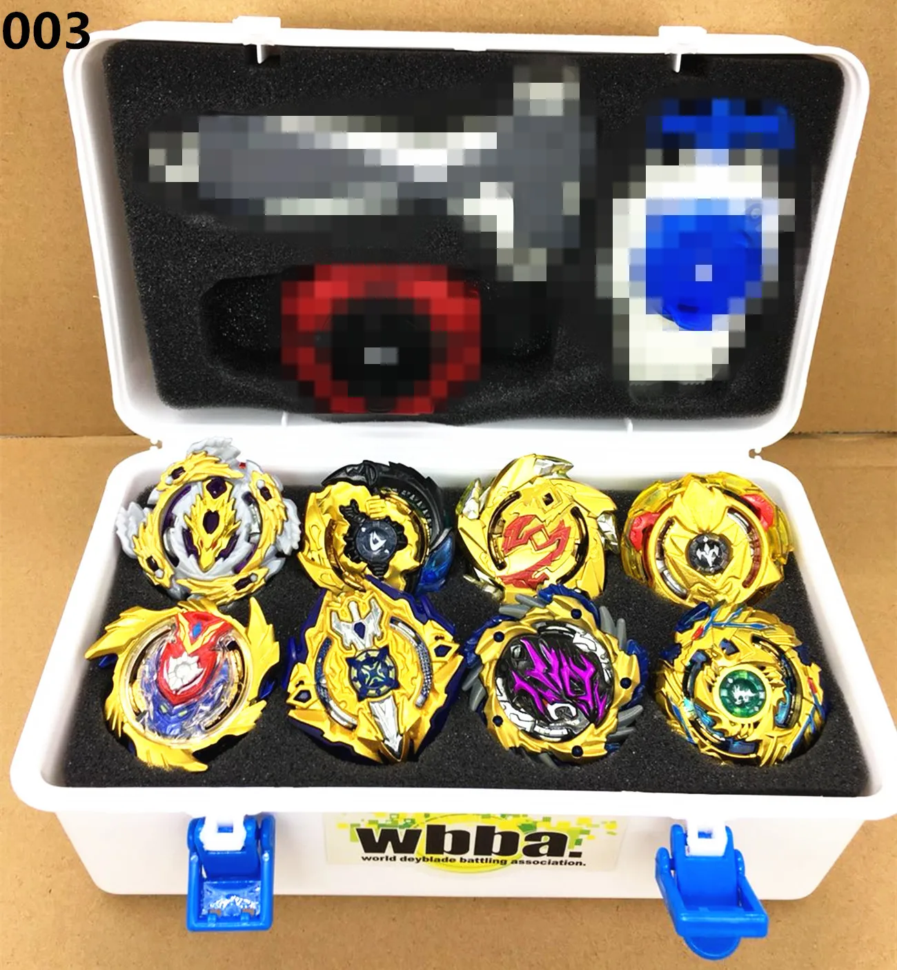 Burst Spinner Золотой набор Bey Battle Burst B110 B00 B48 B97 B120