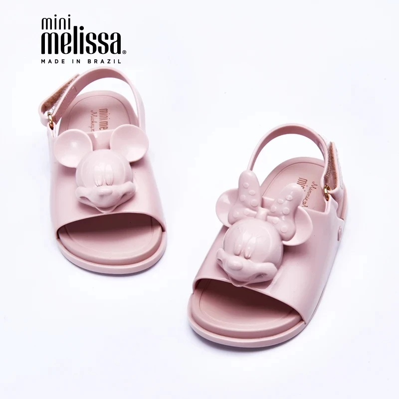 Mini Melissa Cosmic Sandals прозрачные сандалии с Микки и Минни для мальчиков девочек 2020