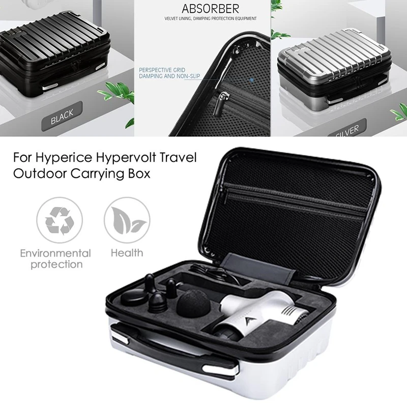 Портативный чемодан корпус чехол для Hyperice Hypervolt Массажная палка противоударный жесткий чехол походная сумка
