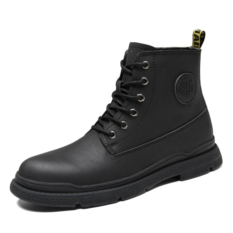 

Martin boots, two-ply cowhide, fall/winter, comfortable, breathable men's shoes