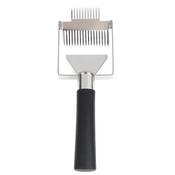 

Beekeeping Tools beehive Honey cutter Uncapping Scraper Plastic handle Honeycomb Scraper Equipment Uncapping knife Fork Shovel