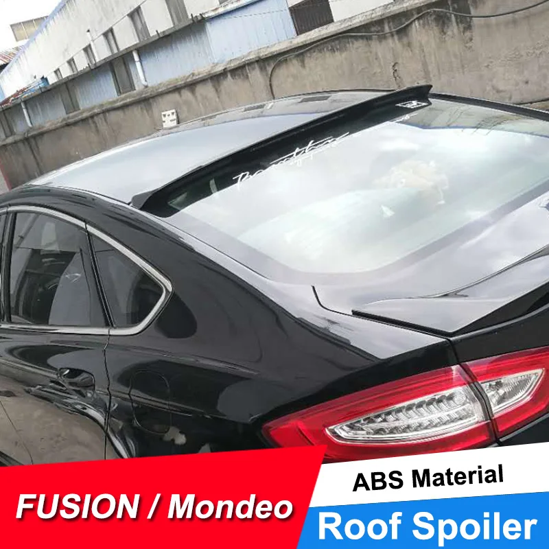 JNCFORURC спойлер на крышу заднего окна для Ford Mondeo Fusion 2013 14 15 16 17 ABS пластик задний