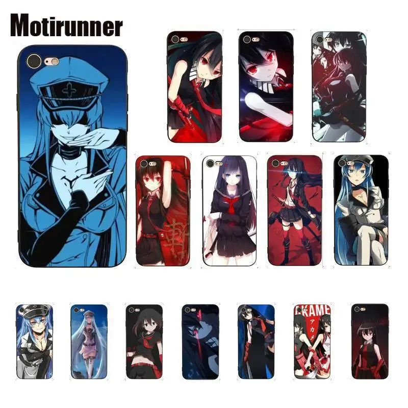 Akame Ga Kill Аниме роскошный уникальный дизайн PhoneCase для IPhone 8 7 6 6S 6Plus X XS MAX 5 5S SE XR Fundas Capa