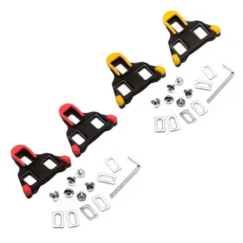 

Cycling Cleats SPD-SL Cleat Set Road Bicycle Pedal Cleats Dura Ace, Ultegra:SM-SH11 sh-10 sh-12 Rubber embedded cleat