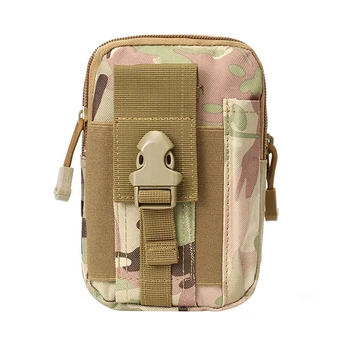 

1Pcs Camouflage Camping Climbing Bag Canvas Hip Waist Belt Wallet Pouch