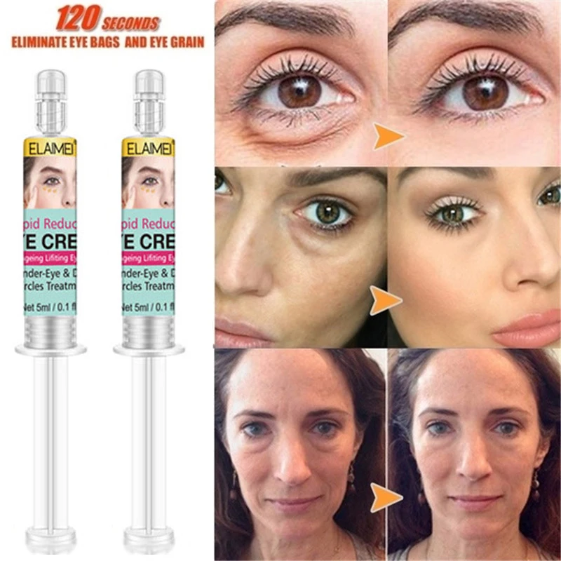 1pc Rapid Instantly Eye Bag Removal Cream Effect Puffiness Wrinkles