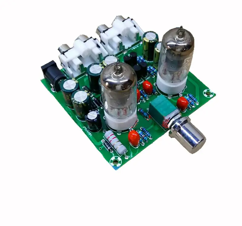 1 set 6J1 Tube Preamp Stereo Amplifier Board Pre amp Headphone Buffer Assembly