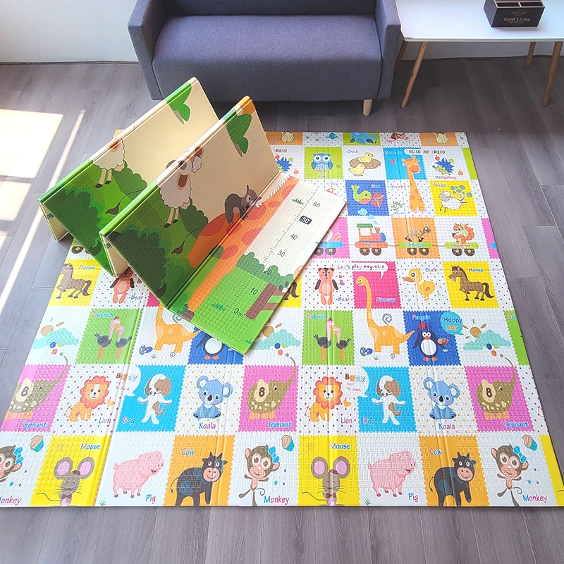 Baby Play Mat Foldable Xpe Puzzle Toys Kids Rug Crawling Pad Children's Developing Mats For