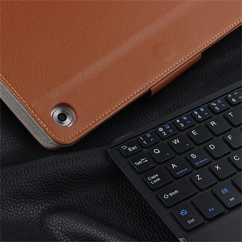 8,4 дюймов Медиа Pad Съемная клавиатура Bluetooth чехол для huawei M5 флип кожаный чехол Broadcom чип Bluetooth версия 3,0