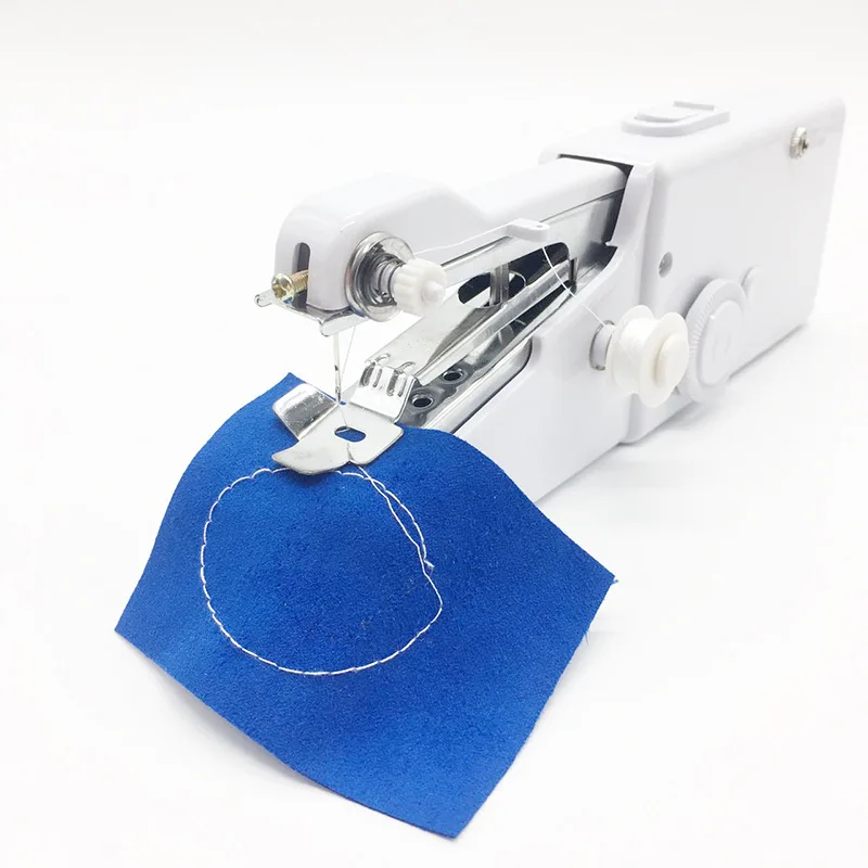 Мини ручная швейная машина портативная удобная домашняя швейная быстрая ручная одностежка ручной работы инструмент для рукоделия