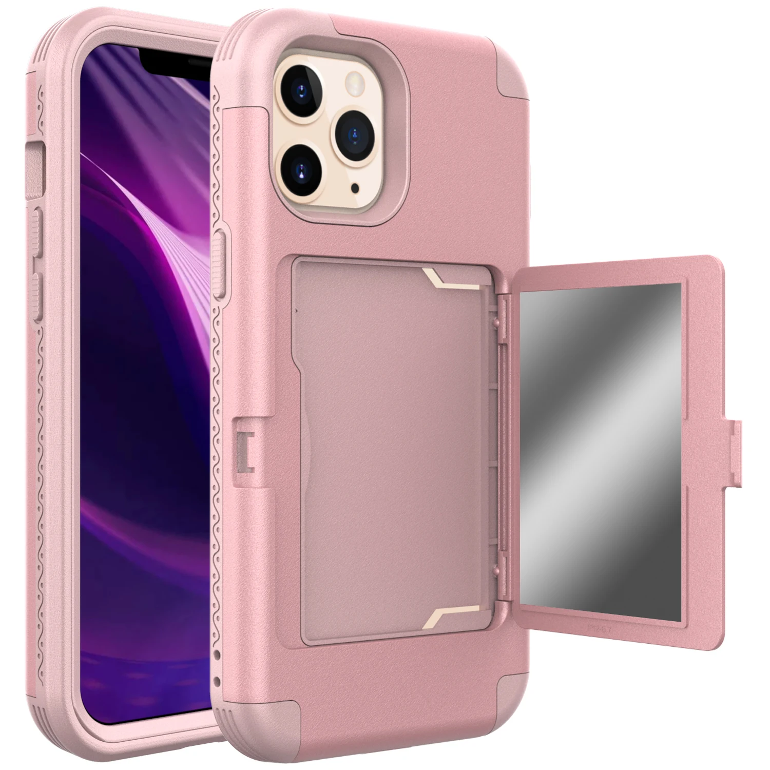 Роскошный зеркальный бронированный чехол для iPhone 12 Mini Pro MAX 11 SE 2020 XS XR 8 7 6 Plus