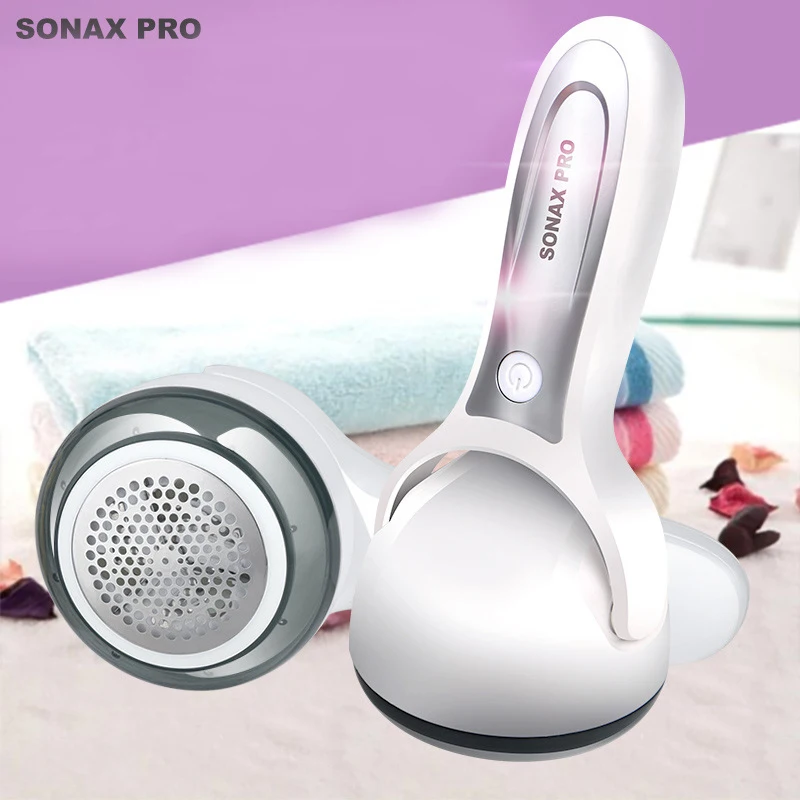 SONAX PRO электрическая машинка для удаления катышков, портативный триммер для волос, свитера, ковры, одежда, Машинка для удаления катышков