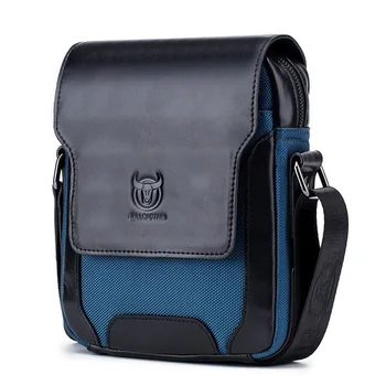 

2020 New Design Men's Shoulder Bag Genuine Leather Cross Body Bag iPad Messenger Bag Casual Male Travel Bag Big Capacity Tote