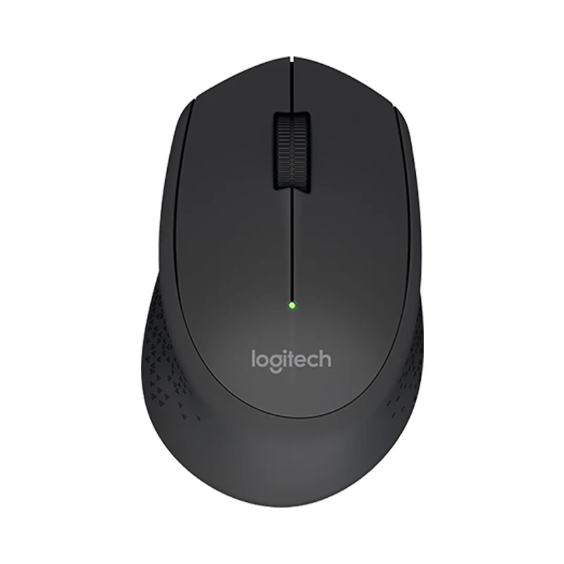 Беспроводная мышь logitech M280, оптическая беспроводная РЧ-мышь 1000 dpi USB, подходит для деловых людей - Цвет: Черный