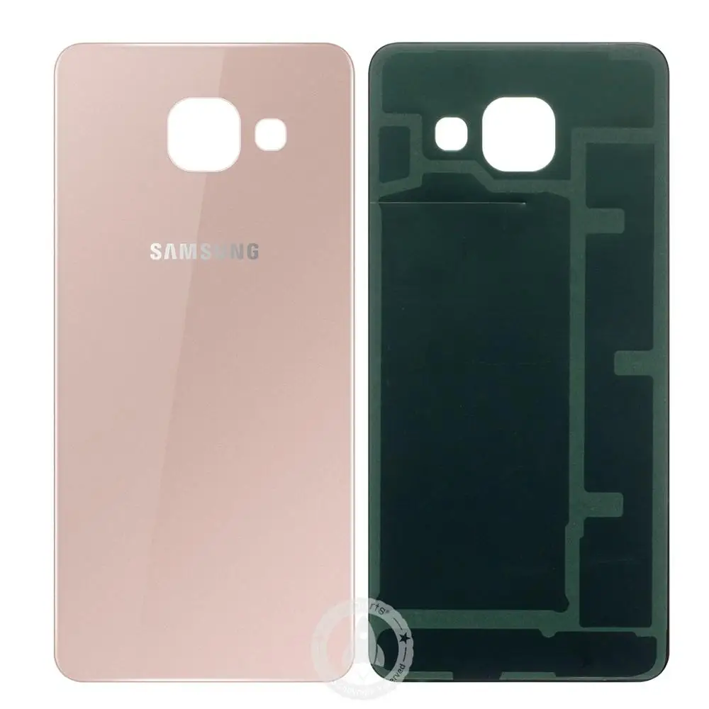 Батарея задняя крышка для Samsung Galaxy A3 A310 A310F A3100 сзади Корпус Батарея двери случае Запчасти для авто - Цвет: pink