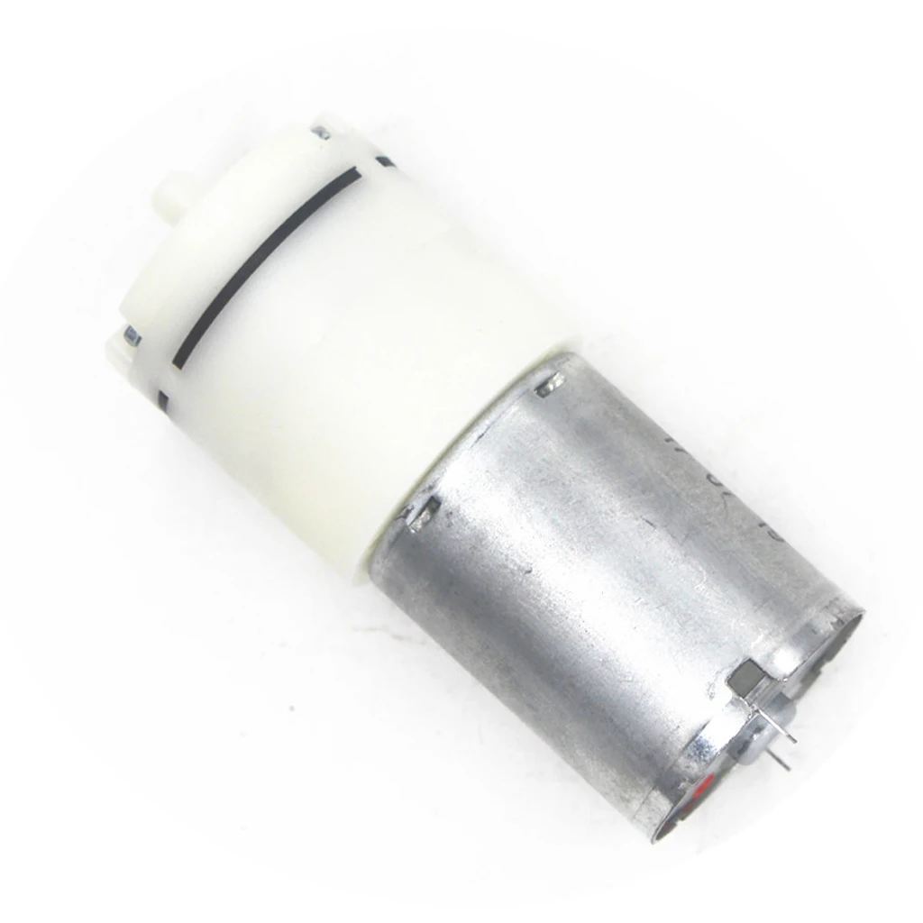 370 Micro DC Air Pump 370 Motor 3-6V DC 420mA Oxygen Pump Aquarium Fish Tank Silver