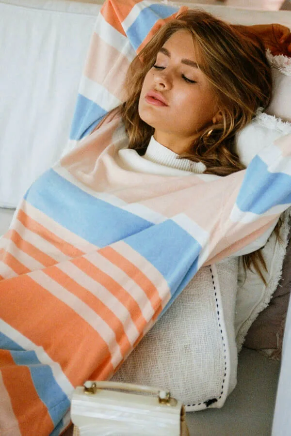 Color stripe Модная футболка для женщин с рукавом «Petail», милая Одежда для девочек, женские топы, повседневные длинные футболки с воротником-хомутом, однотонные - Цвет: Color stripe