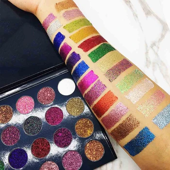 

24 Colors Powder Temporary Shimmer Diamond Glitter Tattoo Kit For Body Art Design Paint With Rhinestone Glue+Brushe supplies