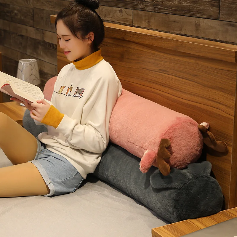 100-160cm Long pillow Cartoon Cushion Long Plush Cushion Back Cushion Sofa  Bed Cushion Sleeping Boyfriend pillow Home Textile