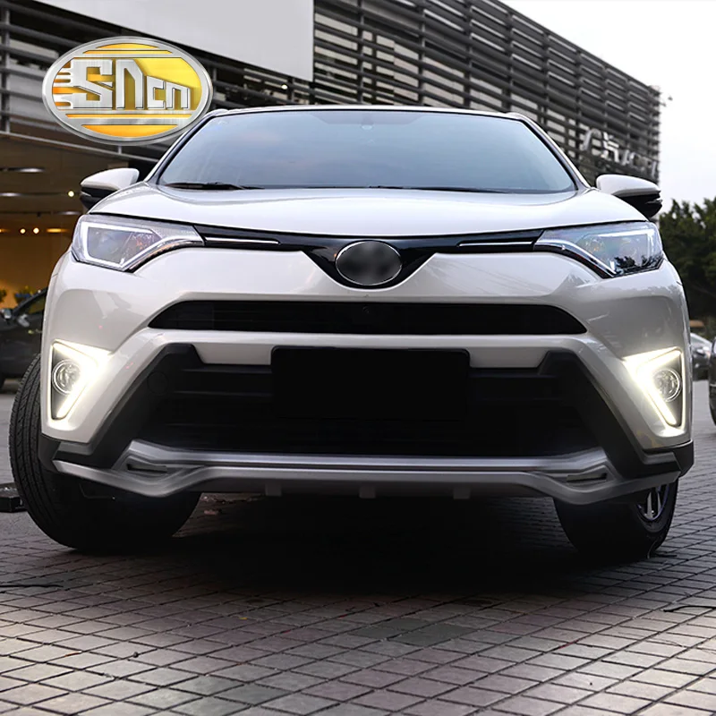 Для Toyota RAV4 2016 2017 2018 желтый Поворотная сигнальная лампа Водонепроницаемый ABS 12В