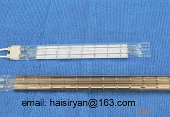 

378mm 2500w 3000w halogen quartz heating lamp halogen tube for PET blowing machine