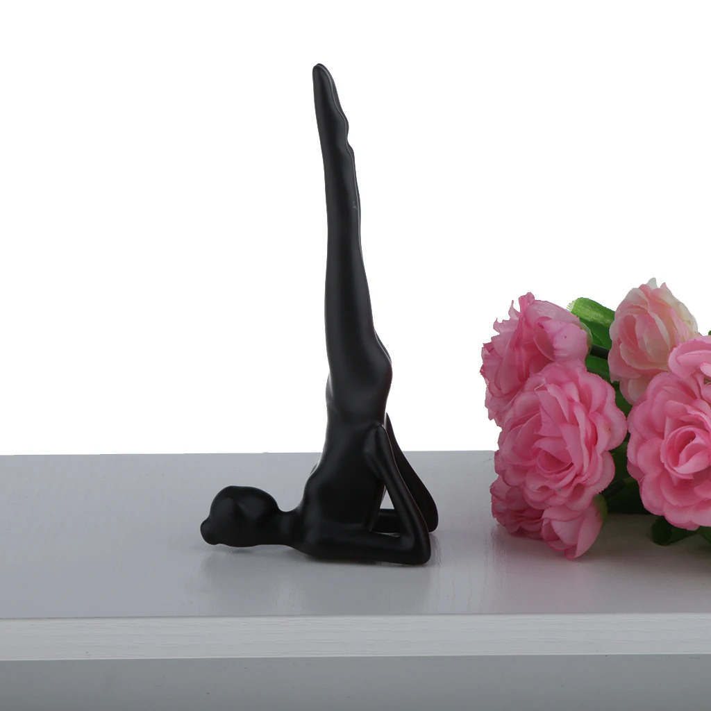 Tabletop Ceramic Dressing Table Decoration Modern Simple Creative Ornament Accessories Yoga Girl Home Decoration Ornament