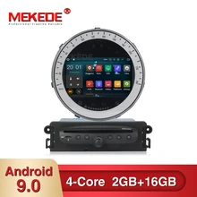 MEKEDE 2 Гб Оперативная память Android 9,0 автомобильный DVD плеер стерео для BMW Mini Cooper Countryman 2011 2012 2013 с радио Wi-Fi BT gps