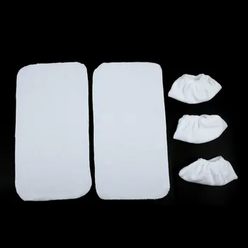 

Cleaning Cloth Pads Cover For KARCHER SC2 SC3 SC4 SC5 Steam Cleaner Spare Parts 2*Cleaning pads+3*Cloth covers High Quality