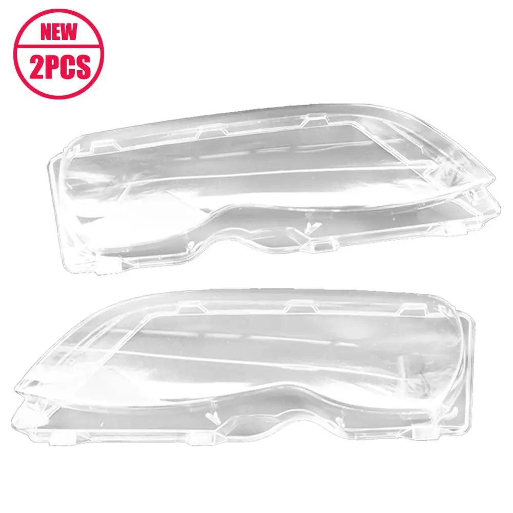 2 шт. прозрачные крышки для передних фар BMW E46 2002 2006|Корпус| |