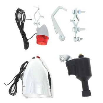 

SX04 Bicycle Vintage Modification Retro Bike Front Light Lamp LED Fixie Headlight with Bracket Handle Repair Ridding
