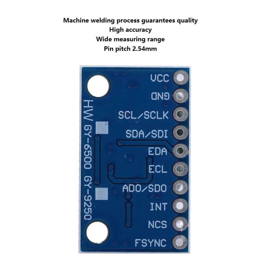 MPU-9255 GY-9255 9-ось 16 бит гироскоп ускорение магнитного Сенсор 3~ 5V очень чувствительный
