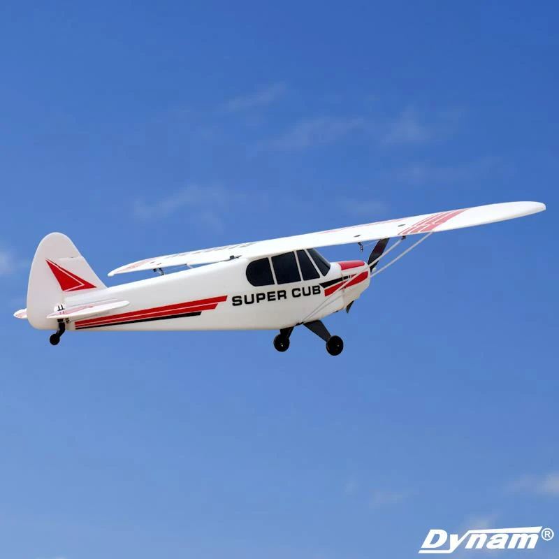 Beginner Remote Control Aircraft Dynam 1070mm Super Cub PA 18 PNP 8927