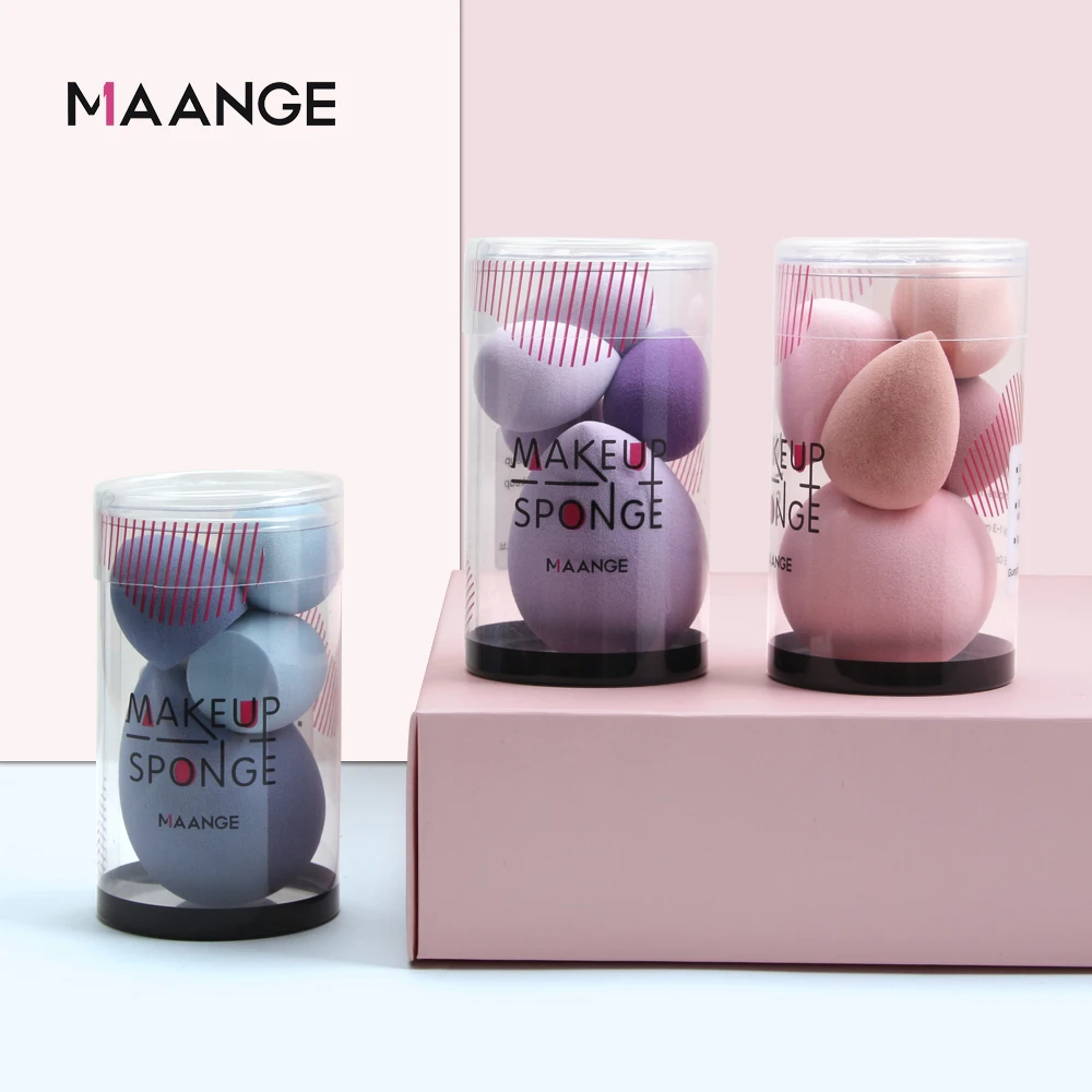 MAANGE 4/5PCS Mini Makeup Sponge Wet Become Bigger BB Cream Cosmetic Puff Foundation Concealer Powder Puff Beauty Make up Tool 5