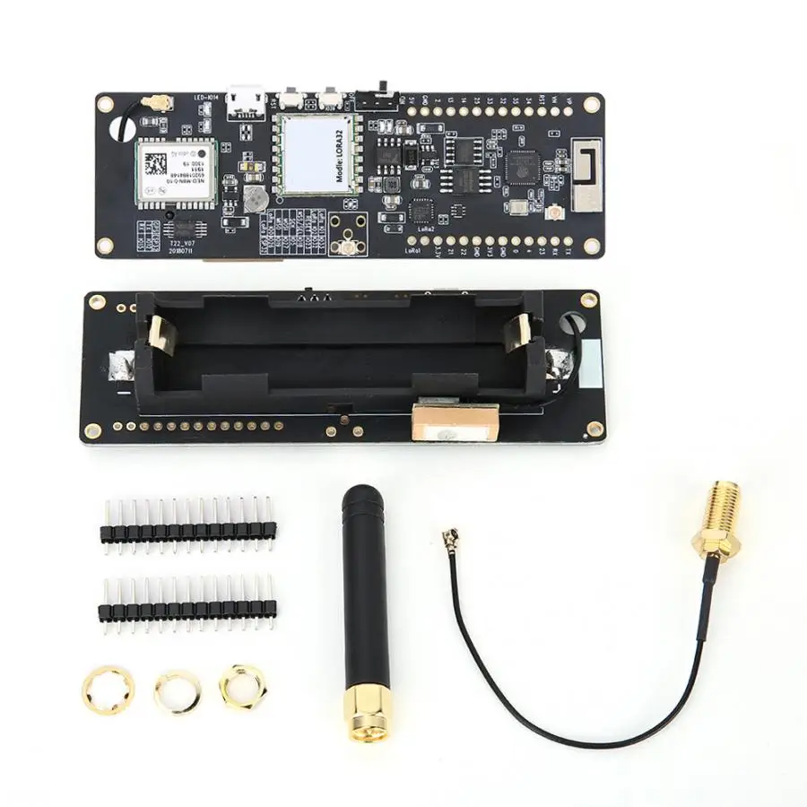 Для TTGO T-Beam ESP32 433 МГц GPS модуль NEO-M8N WiFi беспроводной bluetooth-модуль с Светодиодный индикатор сигнала