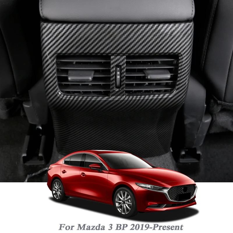 Автомобильный Стайлинг ABS хром для Mazda 3 BP-Н. В., задний воздушный колпак, крышка, внутренние украшения, блестки, автомобильные наклейки, аксессуары