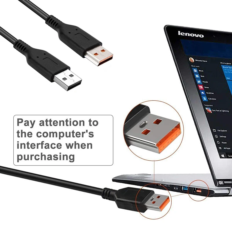 Advaka 20V 3.25A 65W AC Adapter Charger For Lenovo Yoga 900 700 900S 3 4 Pro 900-13ISK 900-13ISK2 900-131SK 900S-12ISK 1370 1470