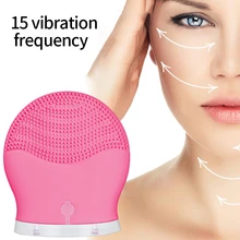 Очищающая щетка для лица, электрическая Очищающая щетка для лица, водонепроницаемая, красота, Глубокая чистка, удаление черных точек, очиститель пор, VIP Drop