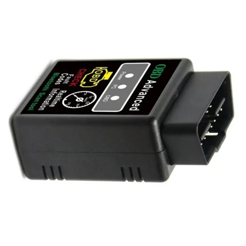 Мини ELM327 V1.5 V2.1 Bluetooth OBD2 сканеры автомобильный диагностический инструмент OBDII адаптер автомобильные аксессуары Автомобильный инструмент для Android Крутящий момент/ПК