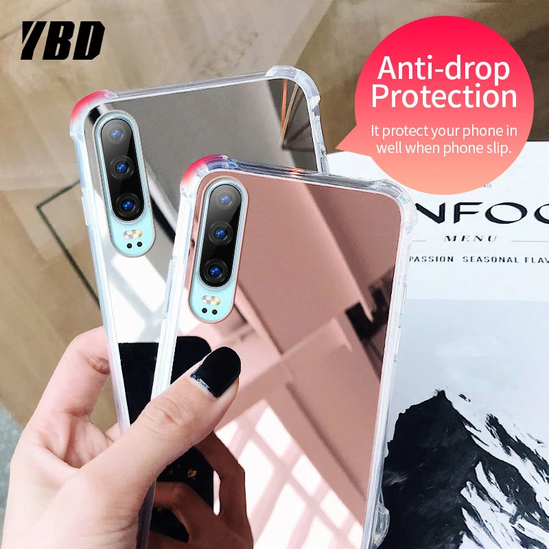 

YBD Hard Mirror Case for Xiaomi Redmi Note 7 K20 pro Protective Case for Xiaomi 9t mi 9 9SE Cover Funda Coque redmi Note 7