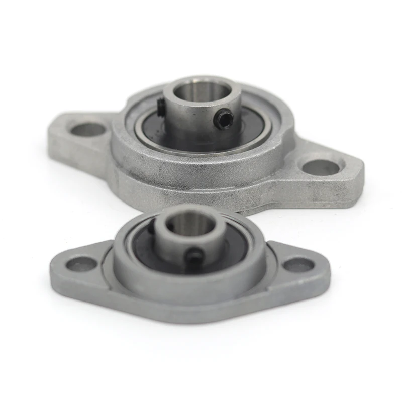 Roulement Avec Siège KFL000 10mm - Alliage Zinc Avec Bride - Lot De 4 Pièces - Pour Alignement